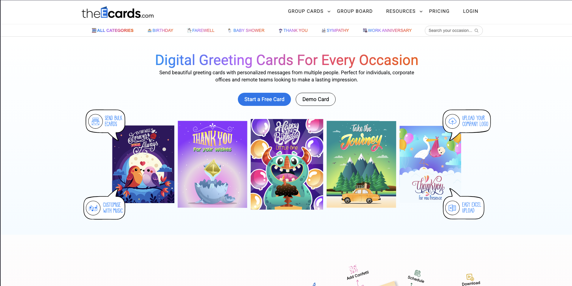 Theecards